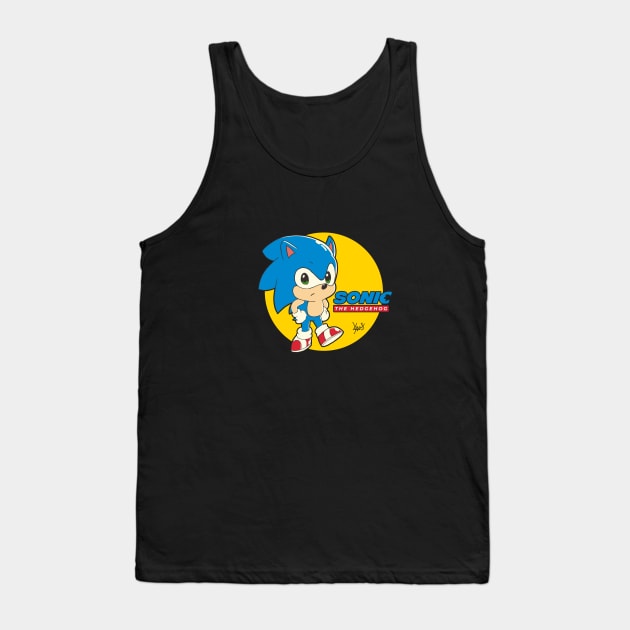 Sonic The Hedgehog Tank Top by KEMOSABE